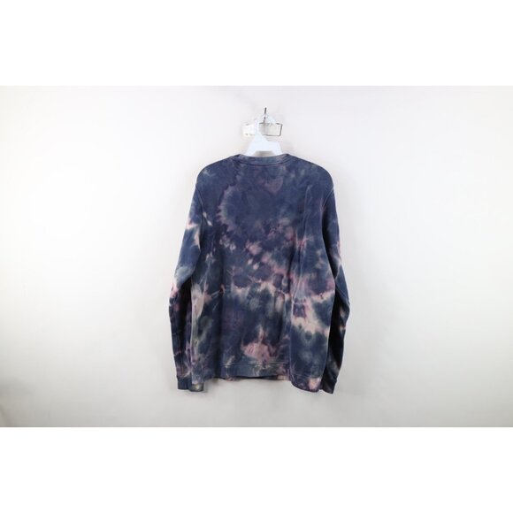 Vtg Y2K Nike Volleyball Womens Medium Spell Out Acid Wash Crewneck Sweatshirt - Picture 11 of 13